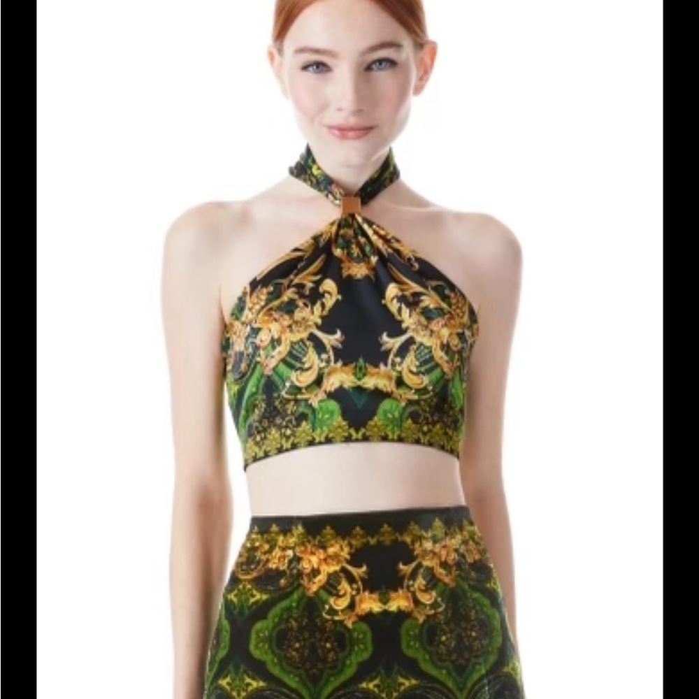 Small intermix cropped top